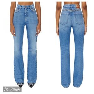 Free People x Diesel D-Escription-FSB Monogram Jeans NWT SZ 28x32